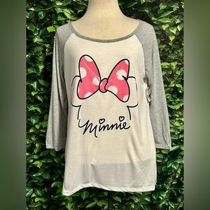 Disney Minnie Mouse T Shirt Junior M,XL New